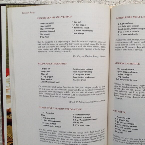 Meat Cookbook Vintage 1975 Recipes All Kinds of MEAT: Beef to Game -No Chicken - Picture 7 of 8